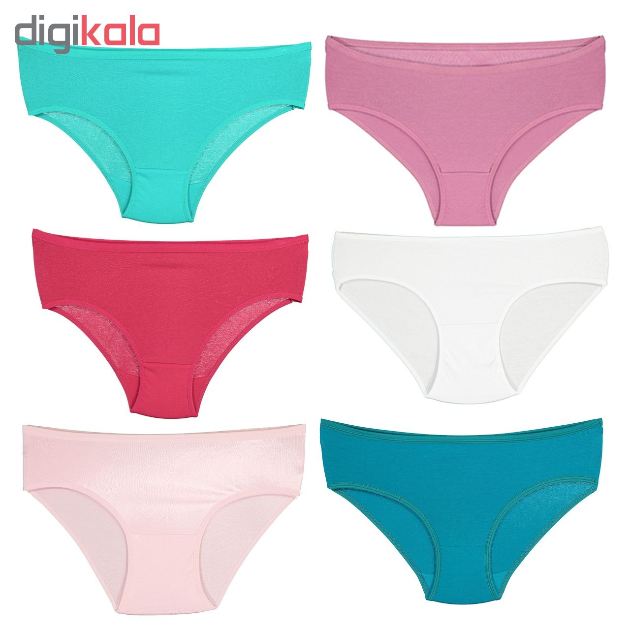 شورت زنانه مدل 41054 ELLA مجموعه 6 عددی