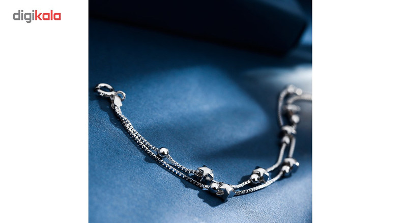 پابندنقره شهر جواهر مدل SJ-AN013