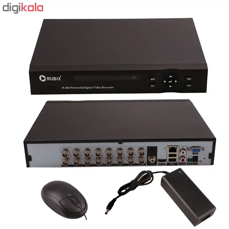 ضبط کننده ویدیویی تحت شبکه روبیکس مدل UR-1016