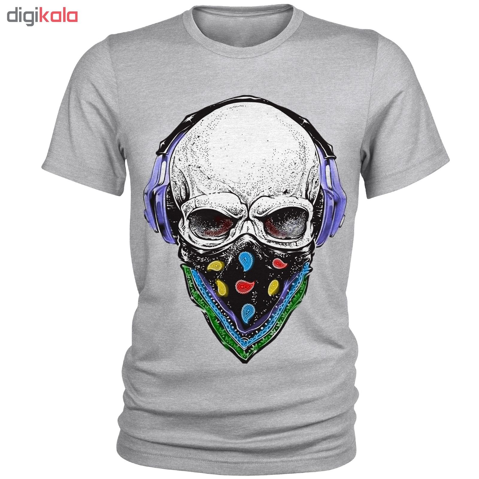 تی شرت مردانه مدل Skull کد A109