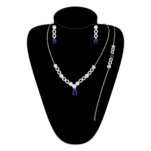 نیم ست نقره زنانه کد Set053PB