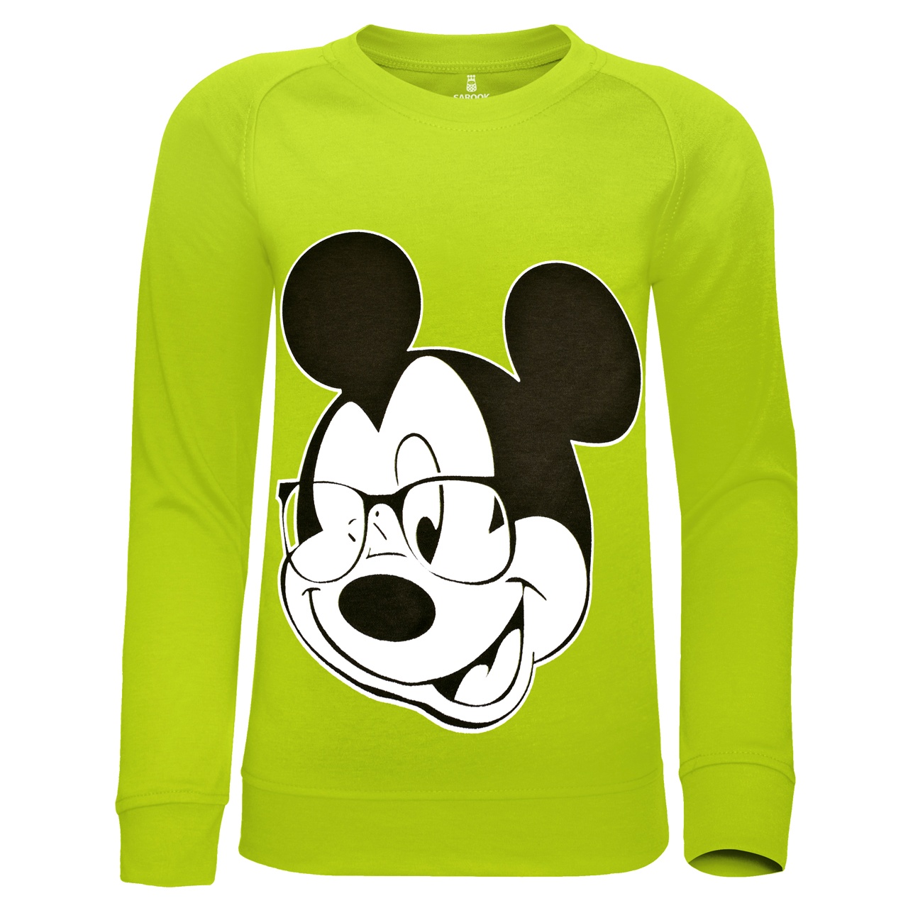سویشرت ‏پسرانه ‏ساروک مدل‏ ‏Mickey Mouse رنگ سبز -  - 1
