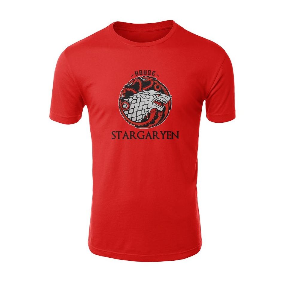 تی شرت آستین کوتاه مردانه طرح STARGARYEN کد 26