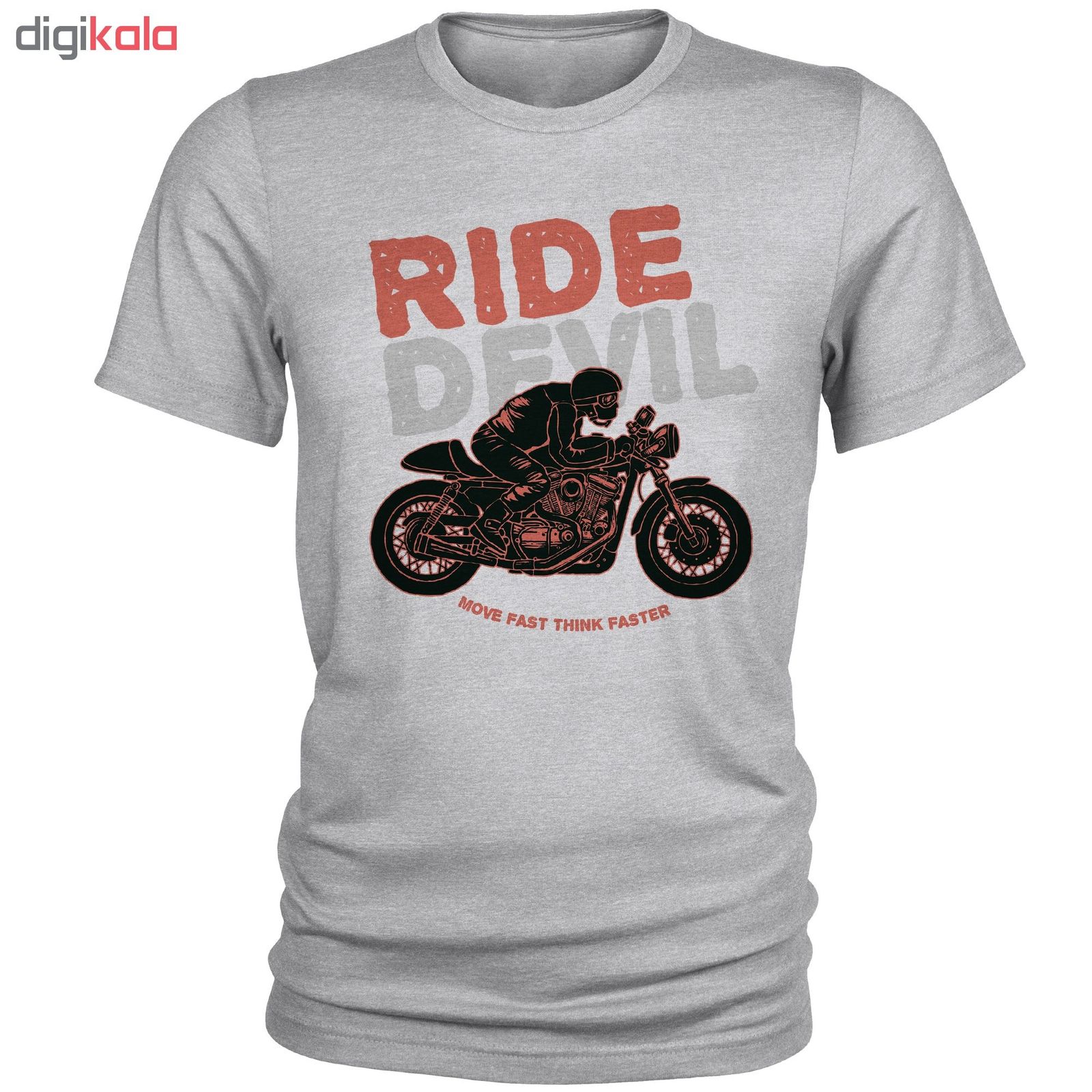 تی شرت مردانه مدل Ride Devil کد A186