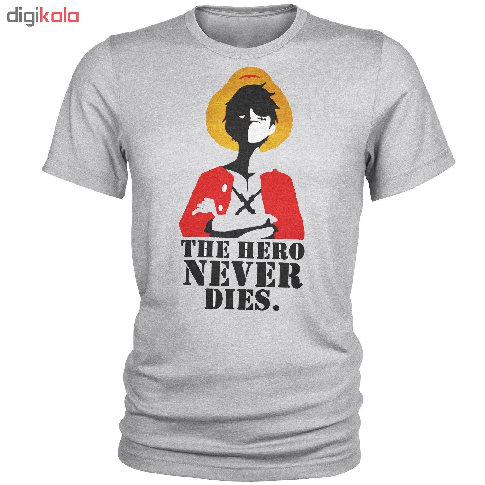 تی شرت مردانه مدل hero کد B37