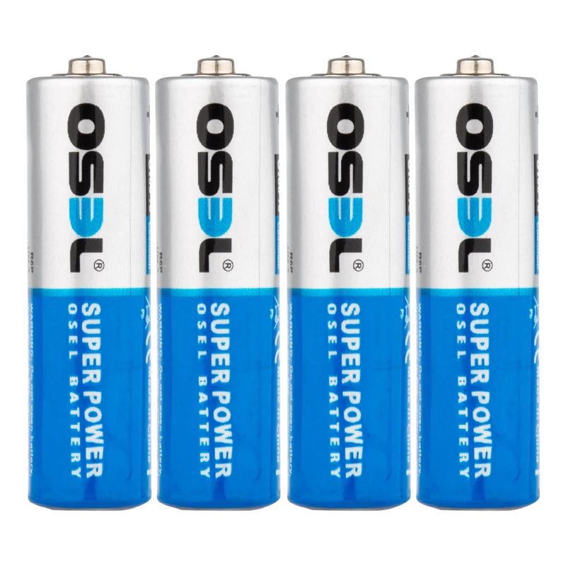باتری قلمی اوسل مدل Super Power R6P UM-3 بسته ۴ عددی