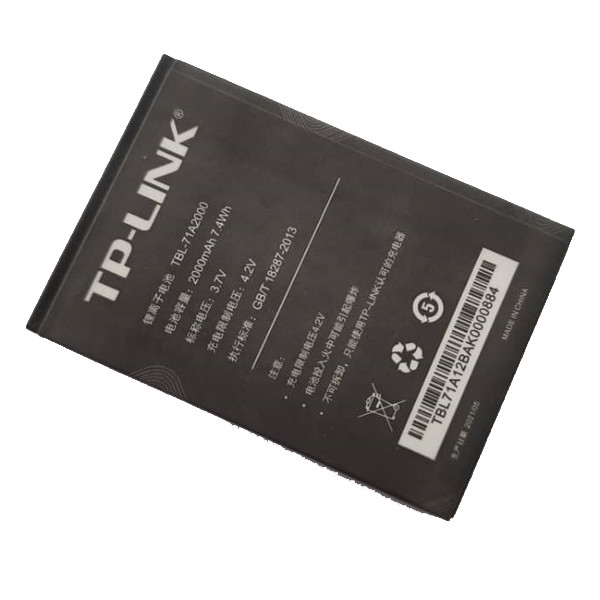 باتری لیتیوم یون تی پی-لینک مدل TBL-71A2000 مناسب برای مودم قابل حمل M5250/M5350/M7000/M7200/M7300
