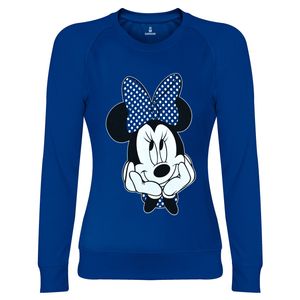 سویشرت زنانه ‏ساروک مدل‏ ‏Minnie Mouse‏ ‏رنگ آبی