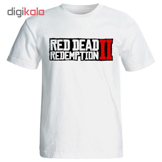 تیشرت آستین کوتاه مردانه طرح Red Dead Redemption 2 کد 2030