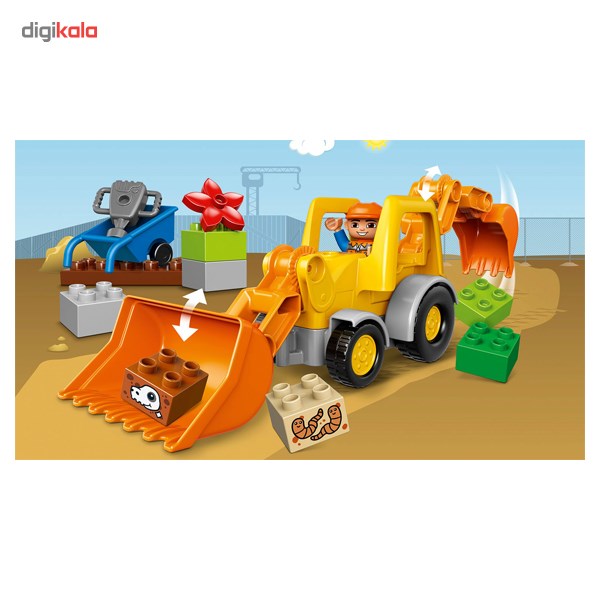 Duplo Backhoe Loader 10811