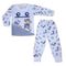 ست تی شرت و شلوار نوزادی پسرانه طرح میمون کد 123