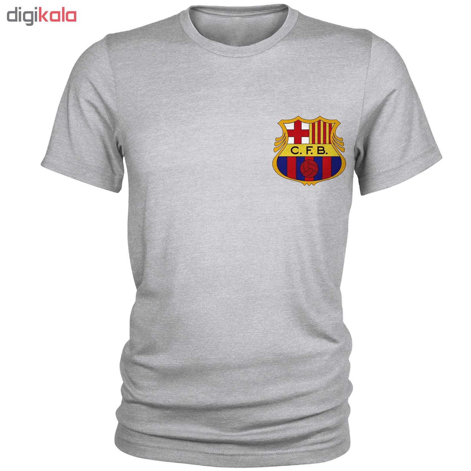 تیشرت مردانه طرح بارسلونا کد S68