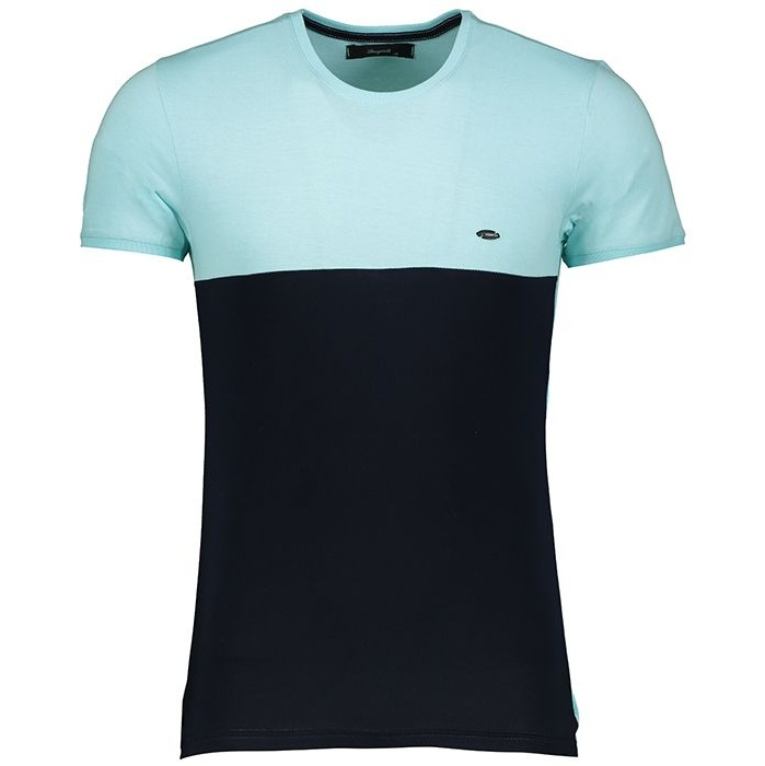 تی شرت آستین کوتاه مردانه بای نت کد 318 بسته 2 عددی