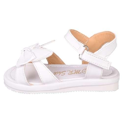 صندل دخترانه مستر شیک کد 3252 رنگ سفید