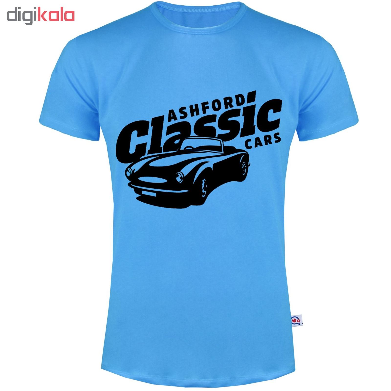 تیشرت مردانه آکو طرح CAR CLASSIC کد SA16