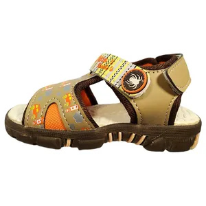 صندل پسرانه مدل BROWN_S01