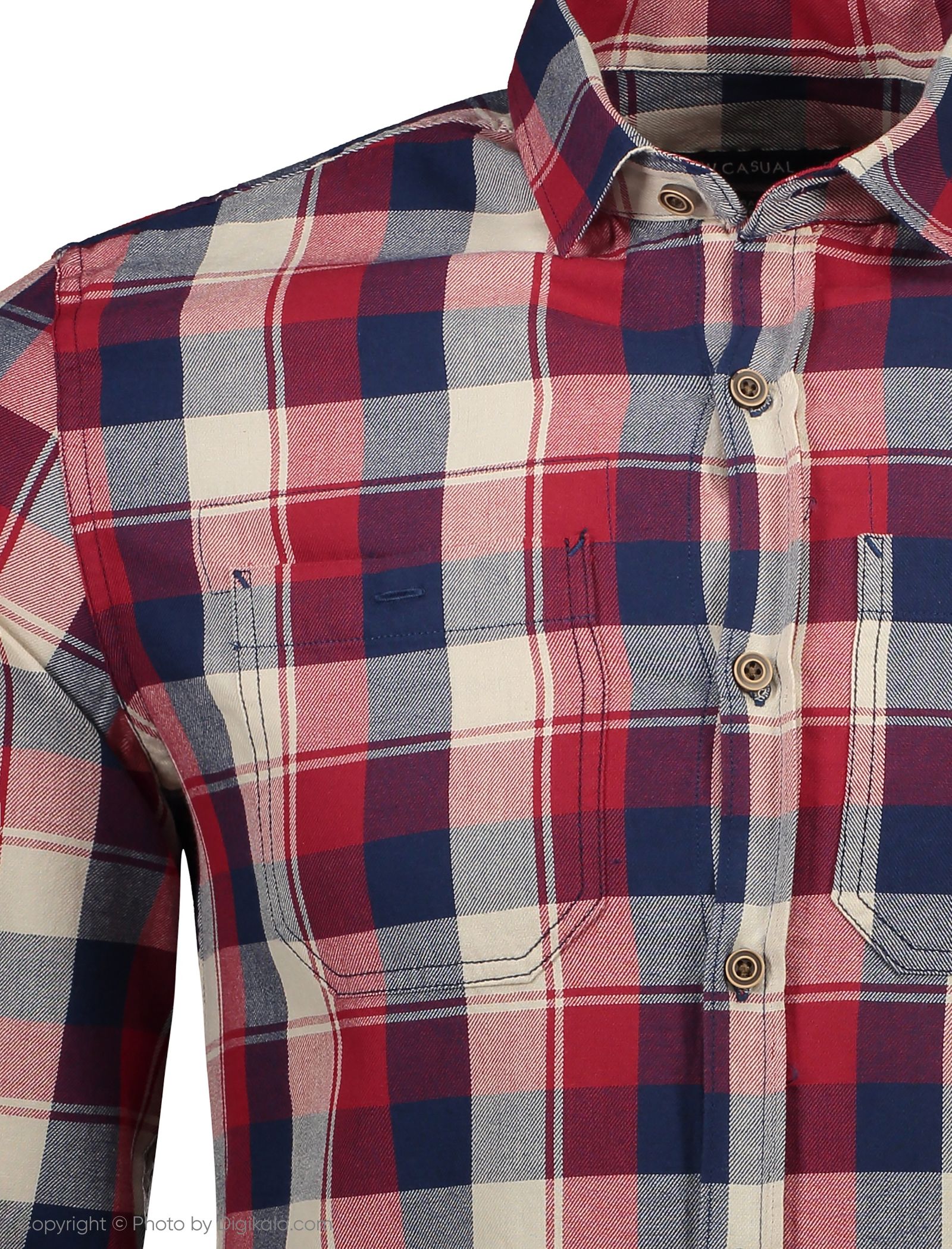 پیراهن مردانه ال سی وایکیکی مدل 9SM462B8-JD6 -  - 6
