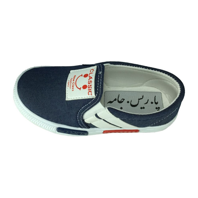 کفش پسرانه پاریس جامه مدل B530 رنگ آبی