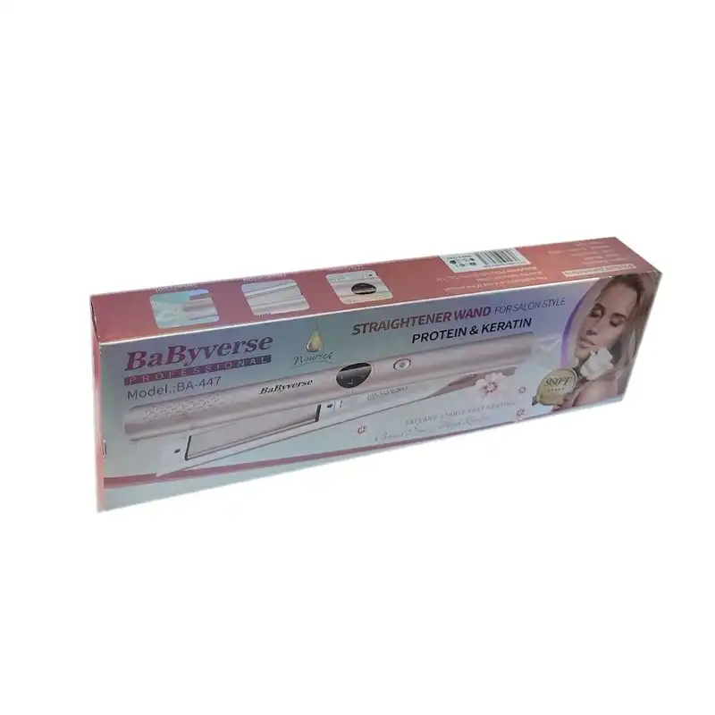 اتو و حالت دهنده ی مو بیبیورس مدل BA-447