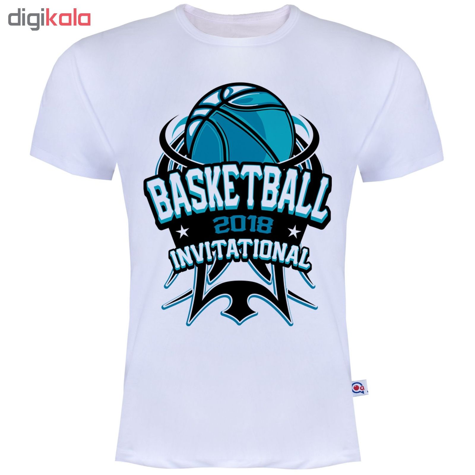 تیشرت آستین کوتاه مردانه آکو طرح BasketBall کد AS33