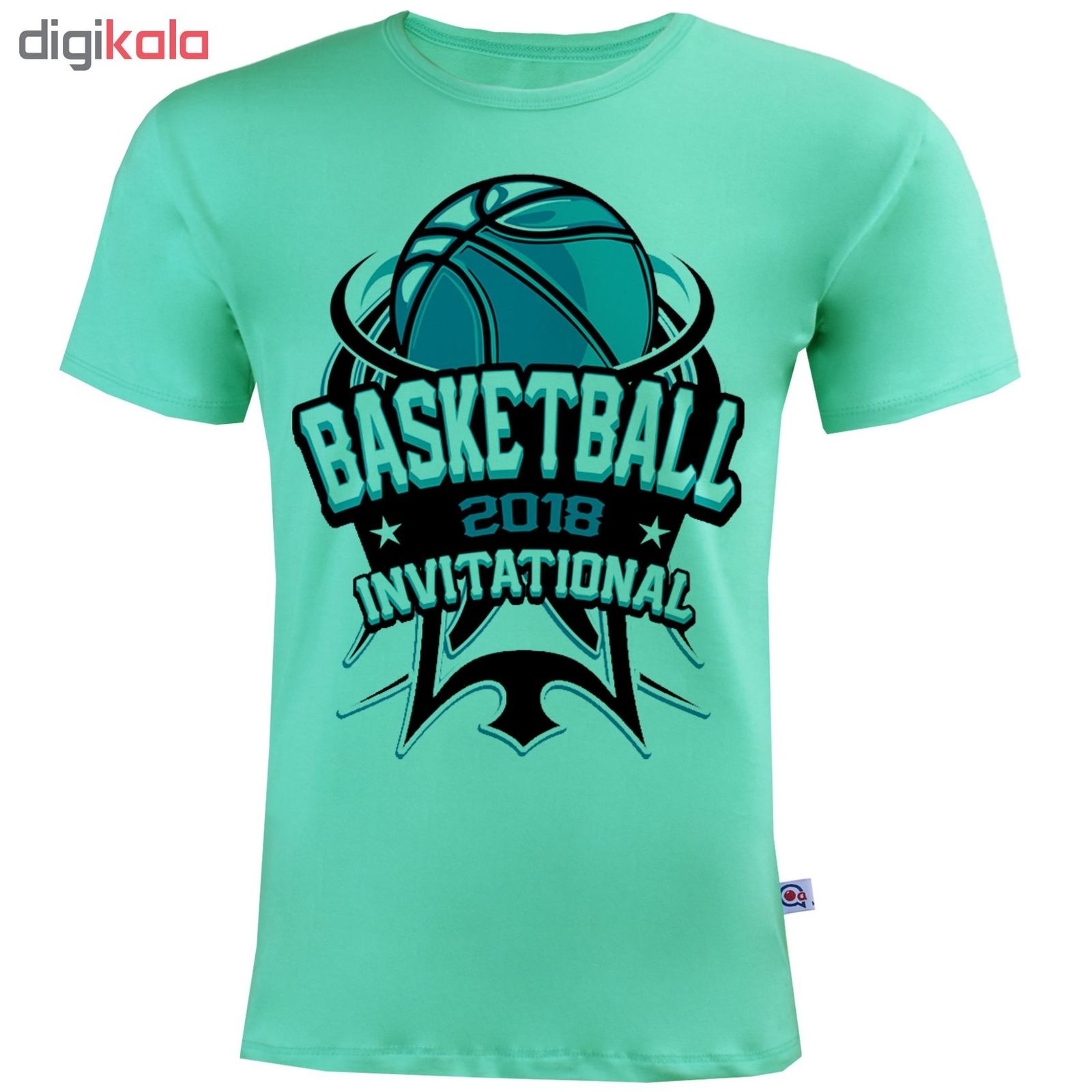 تیشرت آستین کوتاه مردانه آکو طرح BasketBall کد AC33