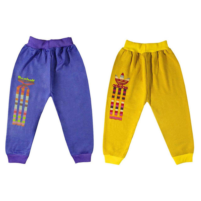 شلوار نوزادی پسرانه مدل T-711 مجموعه دو عددی