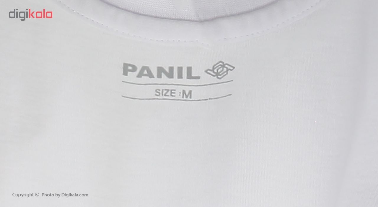 تی شرت ورزشی مردانه پانیل مدل PA111wh
