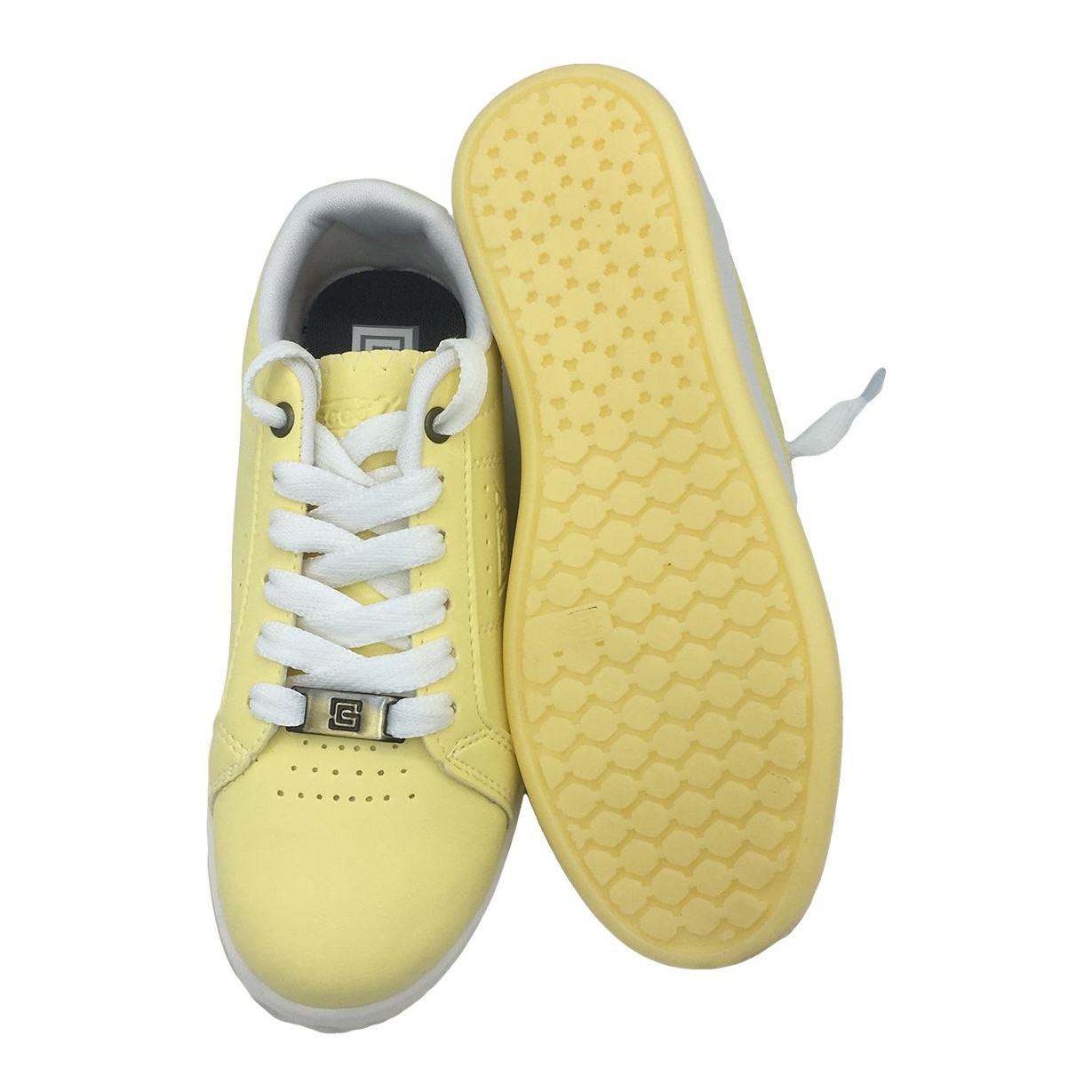 کفش مخصوص پیاده روی دخترانه مدل VA-n رنگ لیمویی