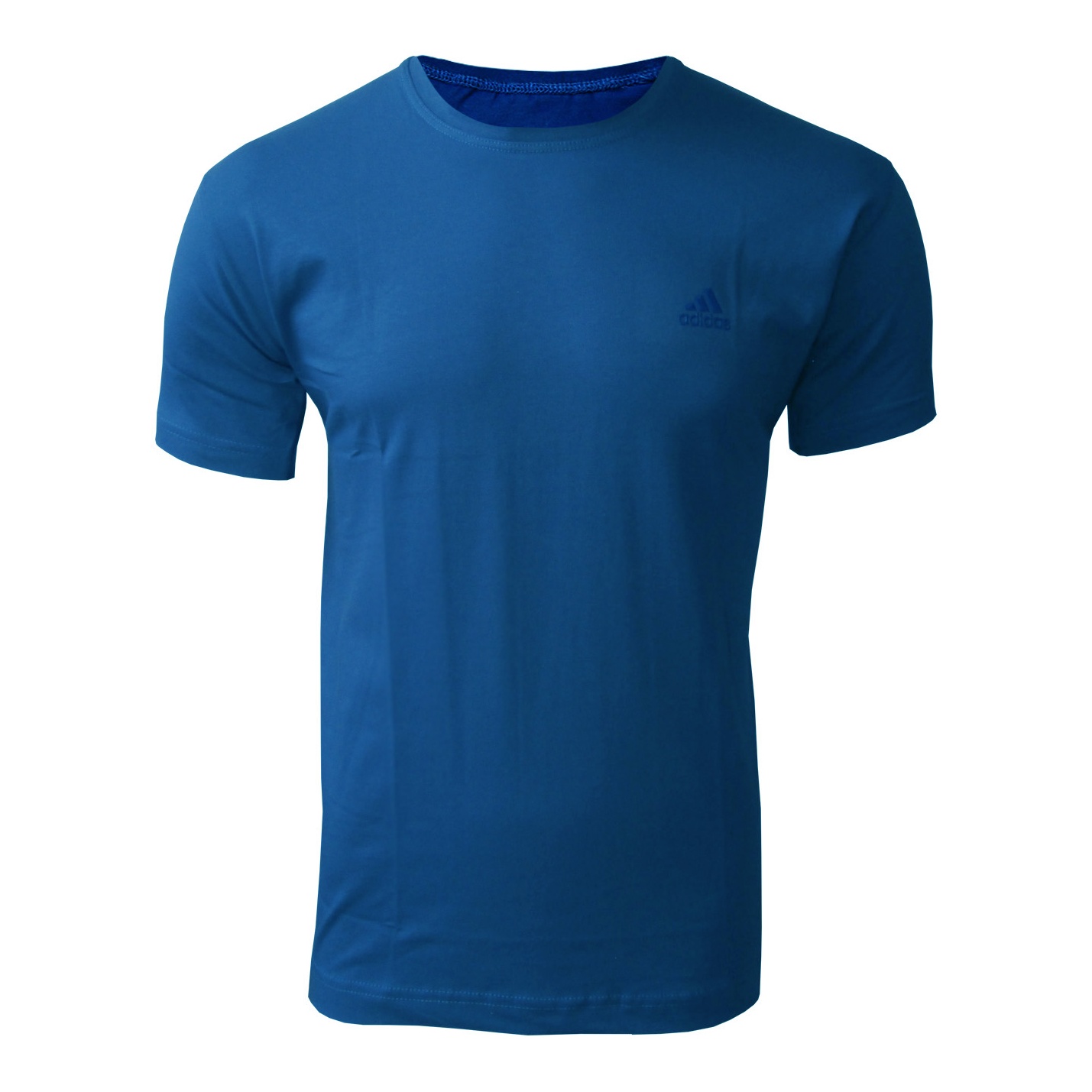 تیشرت آستین کوتاه مردانه روانبخش مدل D2M کد 20266 رنگ آبی لاجوردی