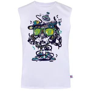 تاپ مردانه آکو طرح عینک کد B26