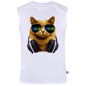 تاپ مردانه آکو طرح گربه کد B23