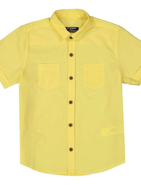 پیراهن پسرانه ال سی وایکیکی مدل 0S0546H4-FXD