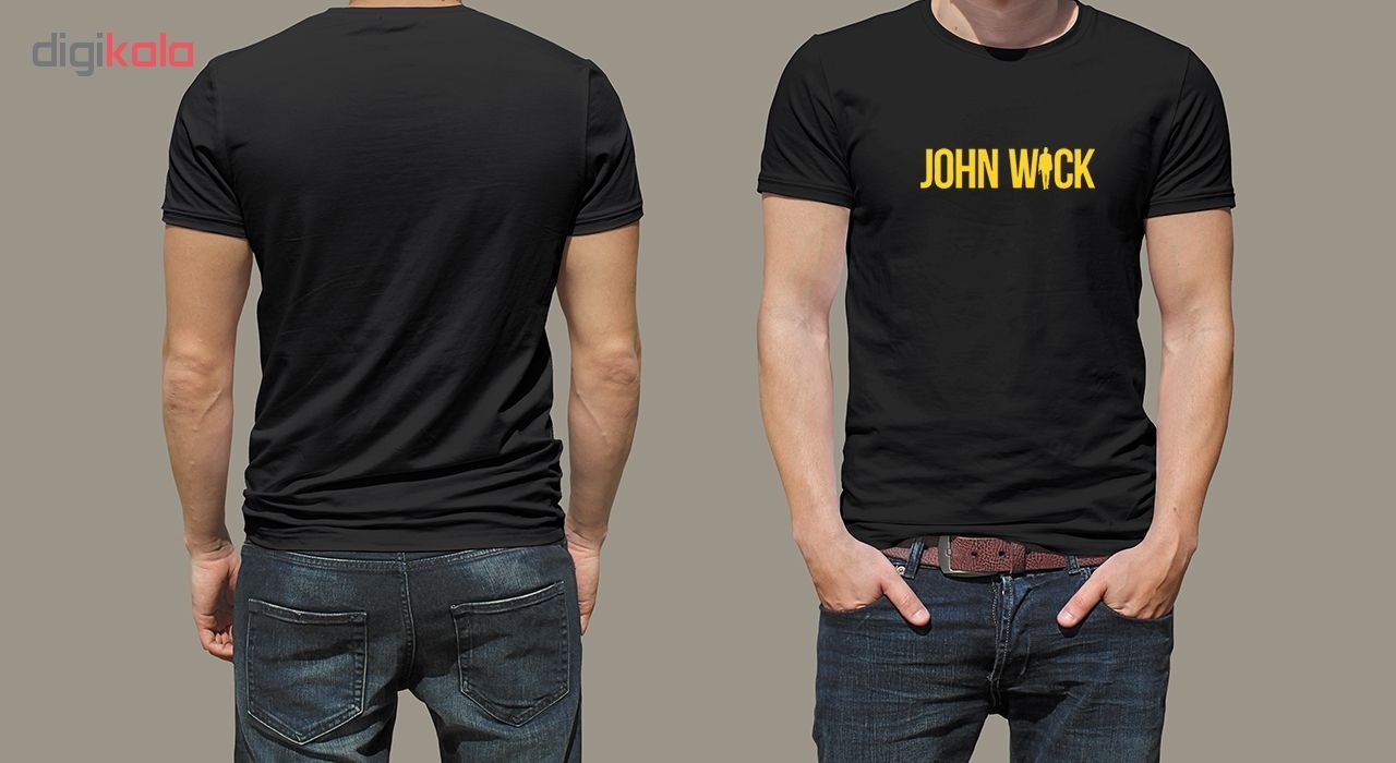 تی شرت مردانه طرح جان ویک کد wz65