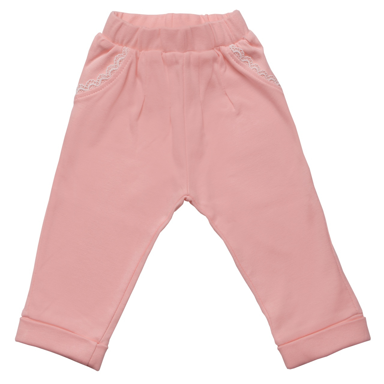 شلوار نوزادی نیلی مدل کاملیا کد 02