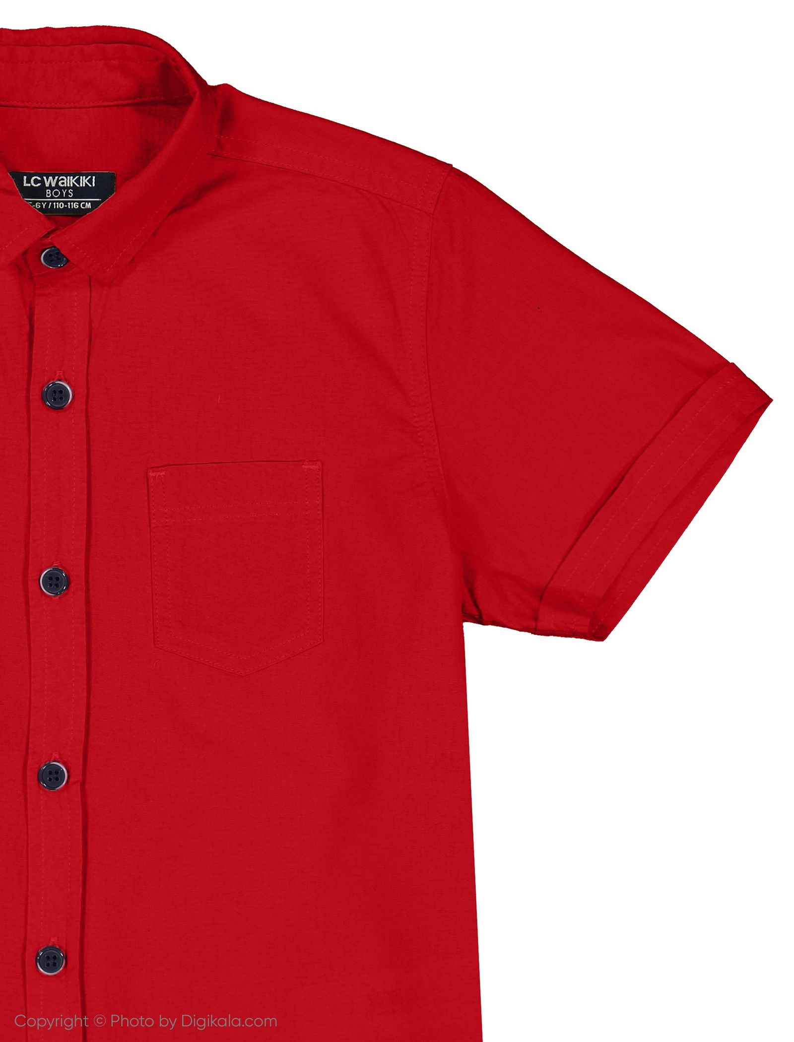 پیراهن پسرانه ال سی وایکیکی مدل 0S0546F4-GZL -  - 4