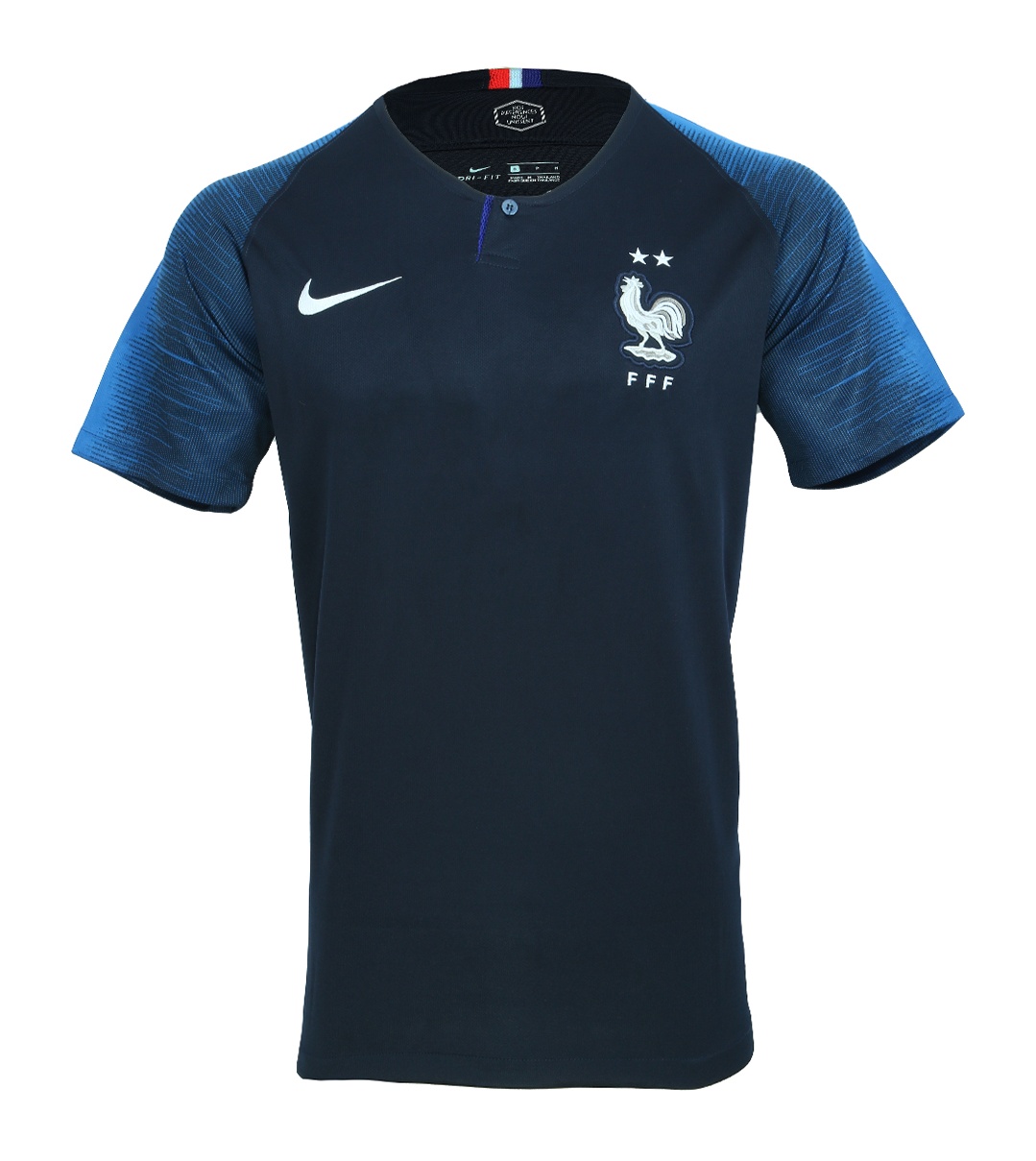 تی شرت ورزشی مردانه طرح تیم فرانسه کد FA01