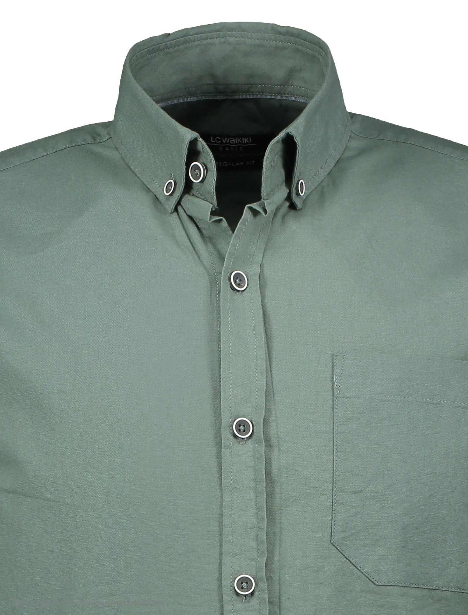 پیراهن مردانه ال سی وایکیکی مدل 9SO794D8-CRN -  - 5