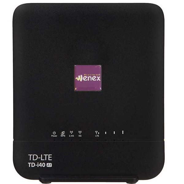 مودم TD-LTE وینکس مدل TD-i40به همراه 50گیگابایت اینترنت سه ماهه