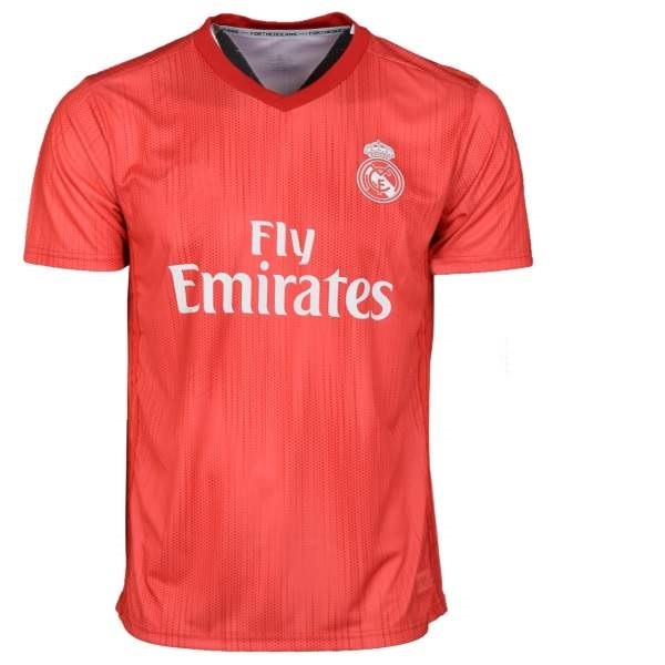 تی شرت ورزشی مردانه طرح رئال مادرید مدل 19-2018 کد 03
