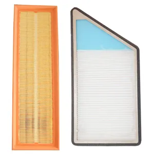 فیلتر کابین خودرو مدل LF300 پلاس مناسب برای پژو 206 تیپ 2 به همراه فیلتر هوا