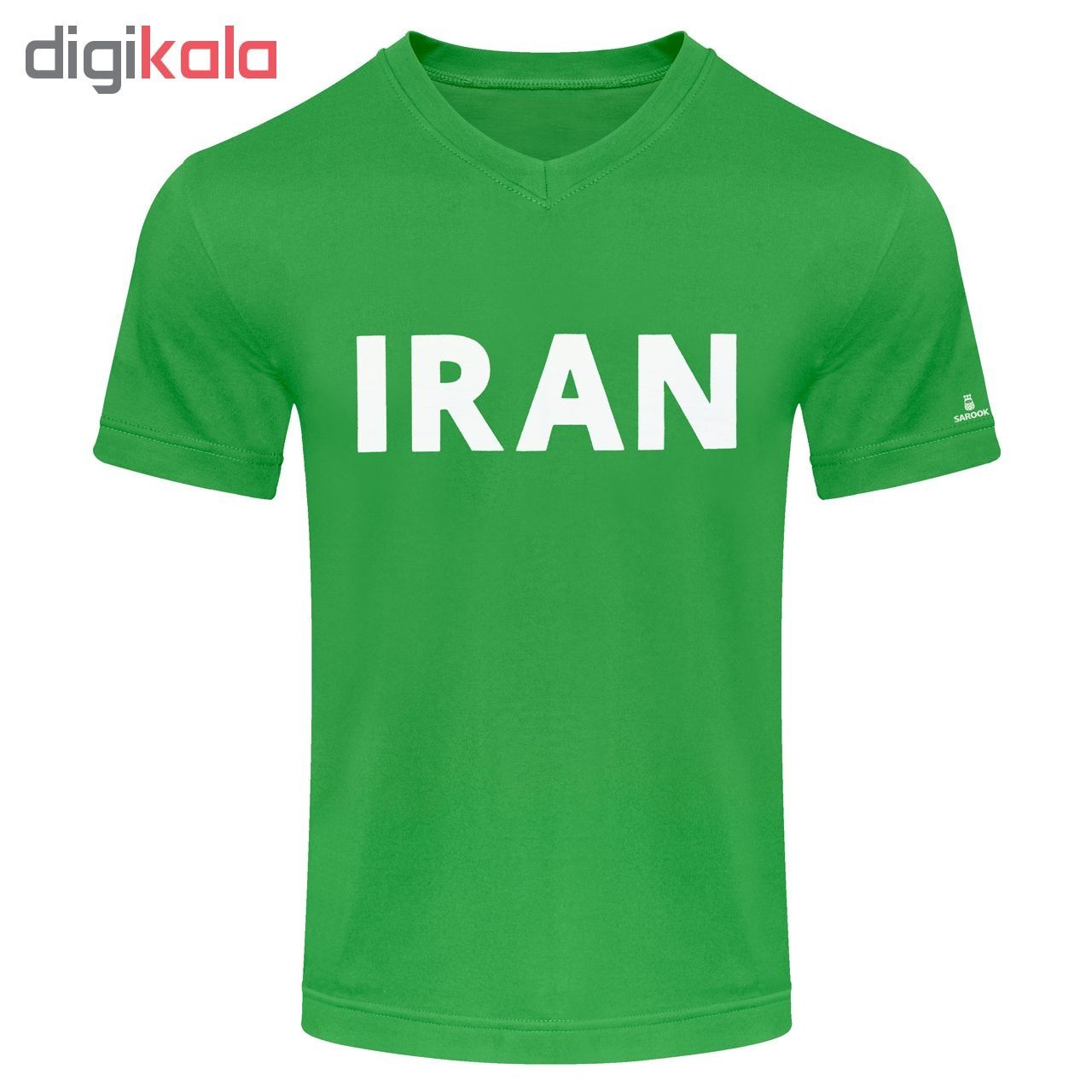 تی شرت مردانه ساروک طرح ایران کد 02