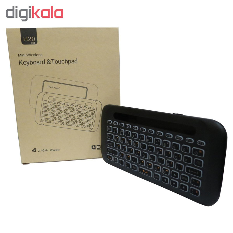 کیبورد بی‌ سیم اچ‌20 مدل DK1، سوییچ ممبران، Portable