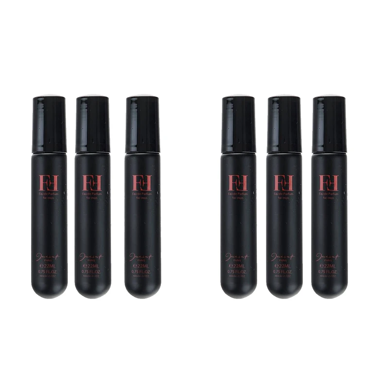عطر جیبی مردانه ژک ساف مدل FF حجم 22 میلی لیتر مجموعه 6 عددی