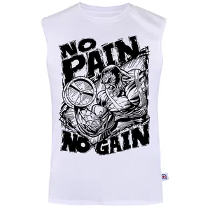 تاپ مردانه آکو طرح No pain No gain کد B76