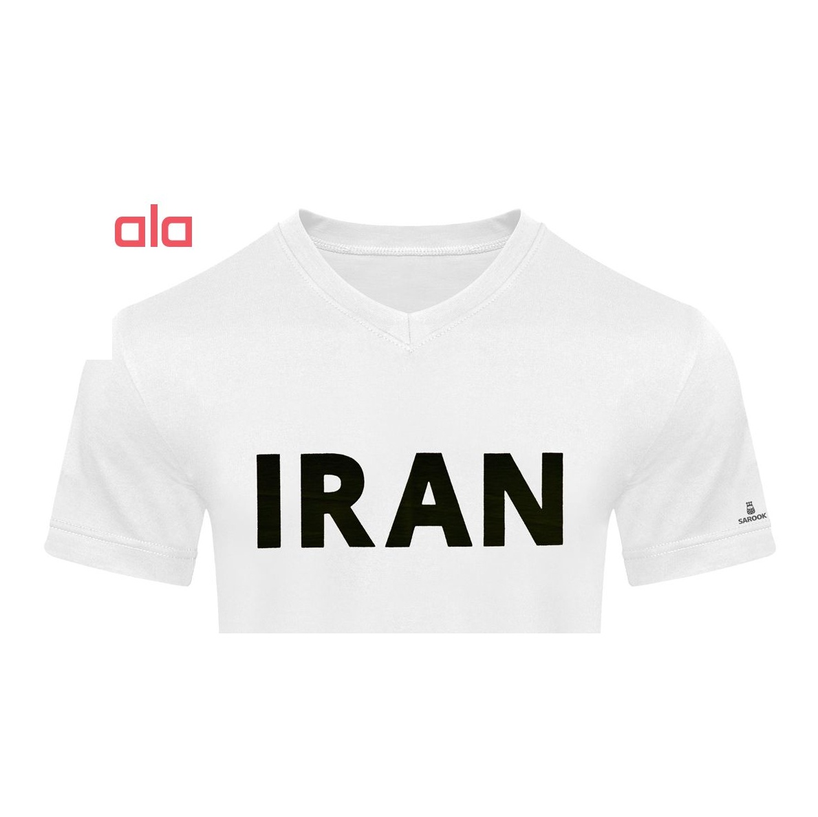 تی شرت مردانه ساروک طرح ایران کد 03