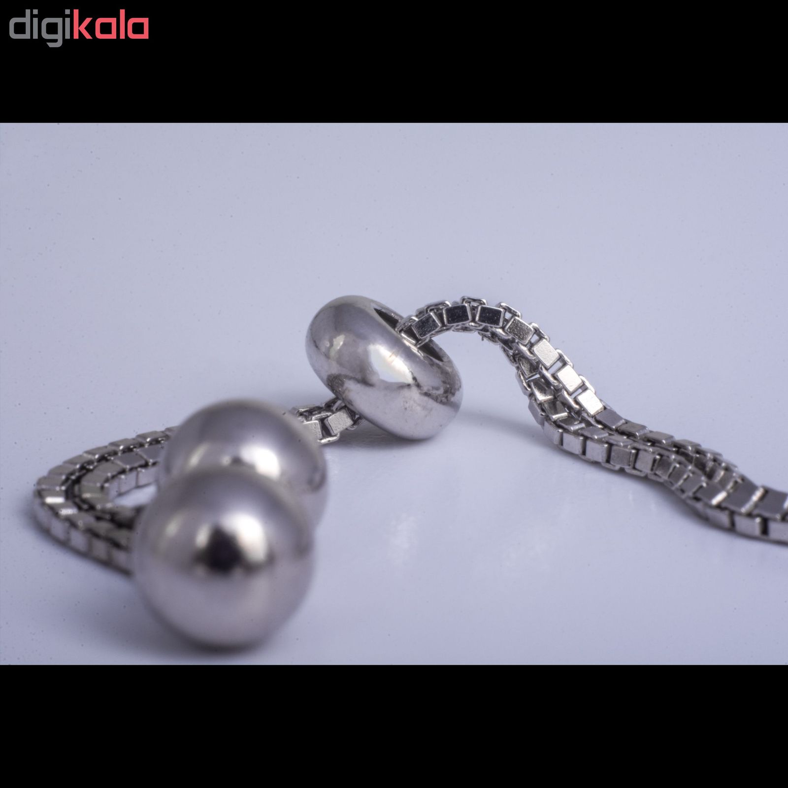 دستبند نقره زنانه کد 2157 -  - 5