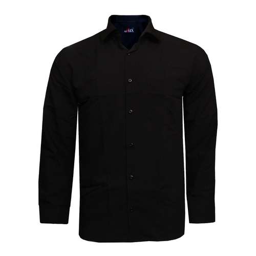 پیراهن مردانه نوید مدل TET-DAK کد 20295 رنگ مشکی