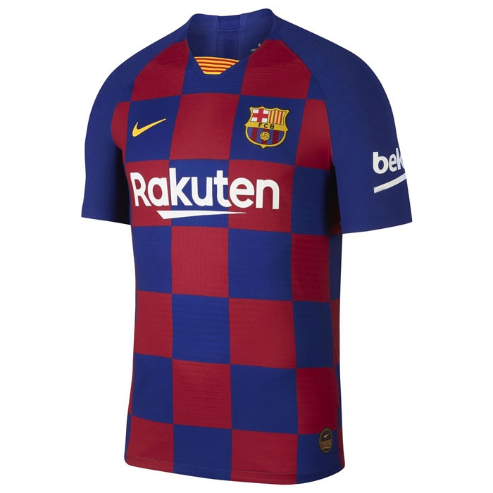 تی شرت ورزشی مردانه طرح بارسلونا مدل 2020-2019 کد 01 home