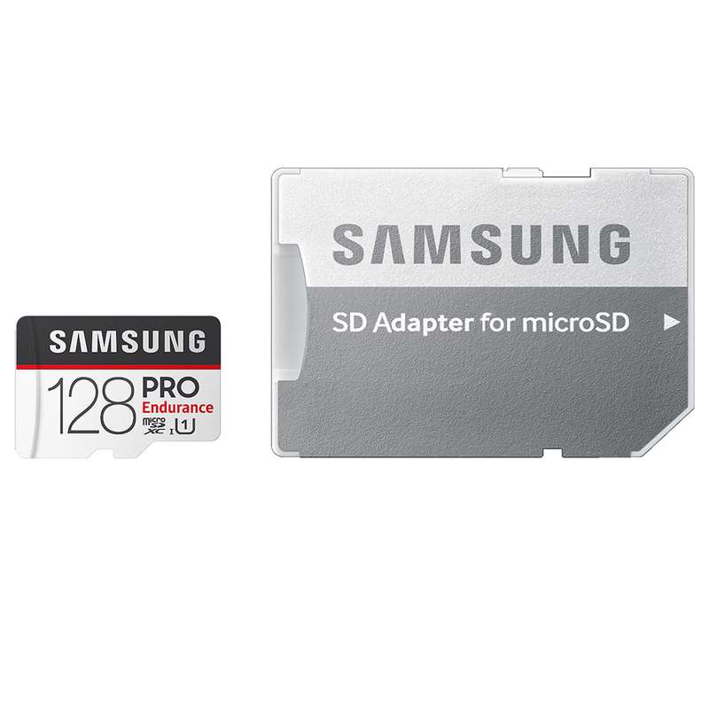 کارت حافظه microSDXC سامسونگ مدل PRO Endurance کلاس 10 استاندارد UHS-I U1 سرعت 80MBps ظرفیت 128 گیگابایت به همراه آداپتور SD