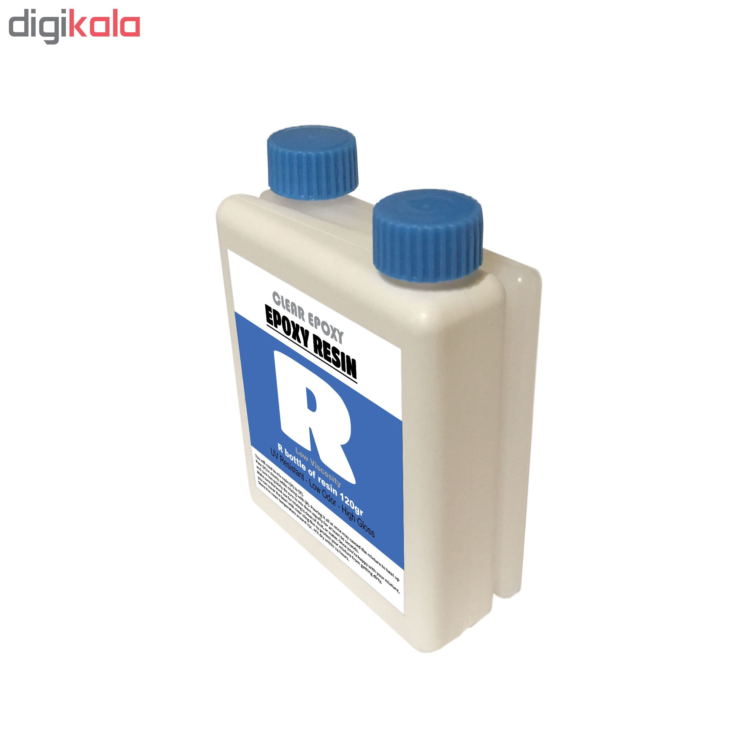 رزین اپوکسی دو جزئی مدل R-H کد BLOVI حجم 180 میلی لیتر مجموعه 2 عددی